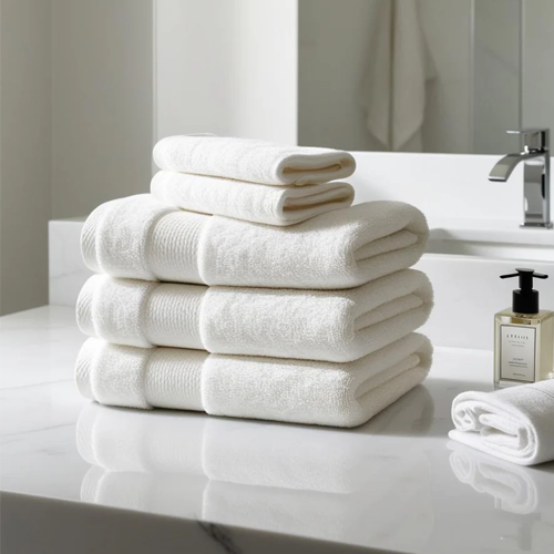 Serviette tissage unique de bain